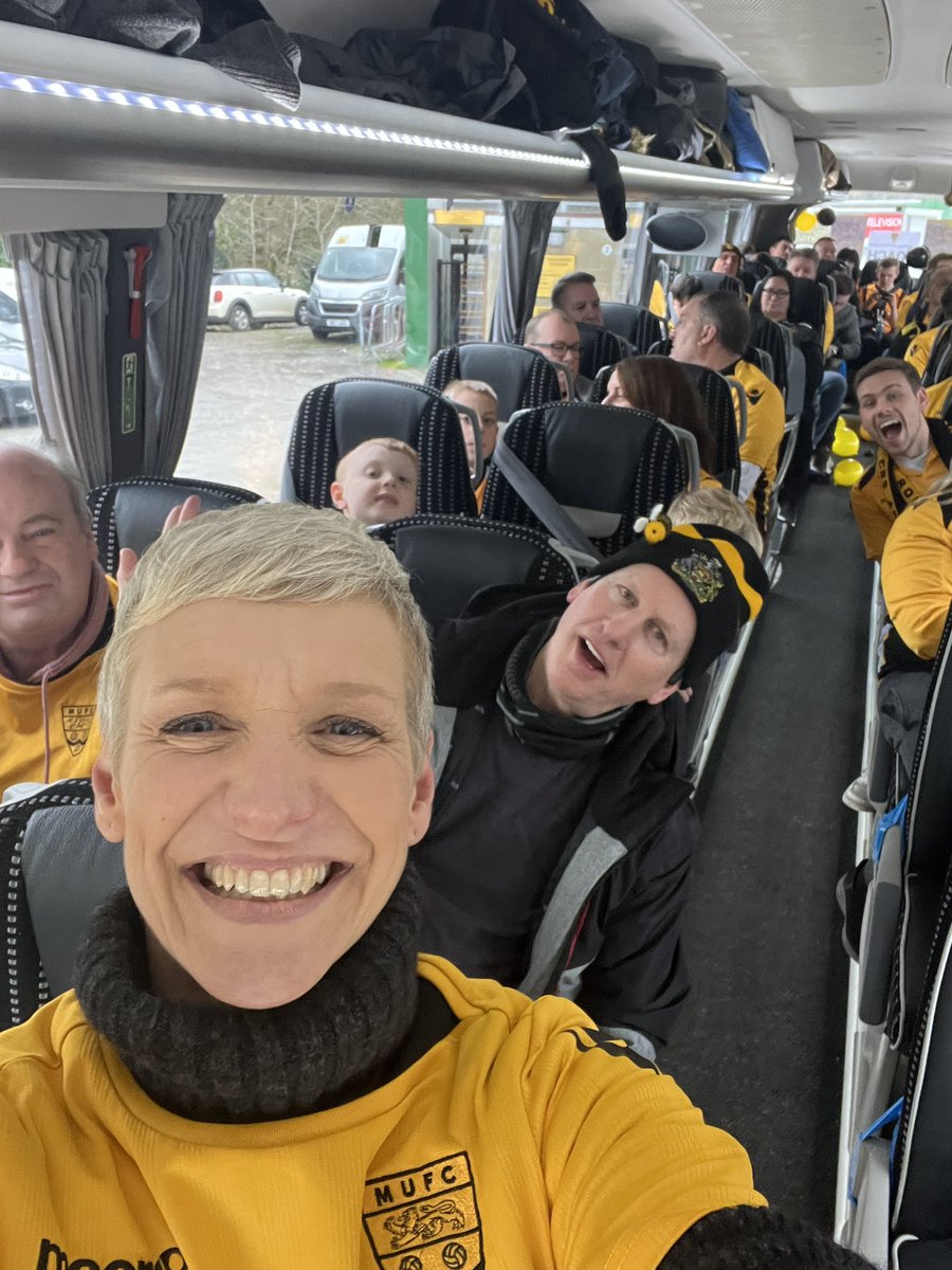 Very lucky to be travelling up to #Coventry with @maidstoneunited supporters - on the #Raiders bus and we are having a blast! Coverage of #MaidstoneUtd v #CoventryCity on @bbcsoutheast & @BBCRadioKent #FACup #Stones