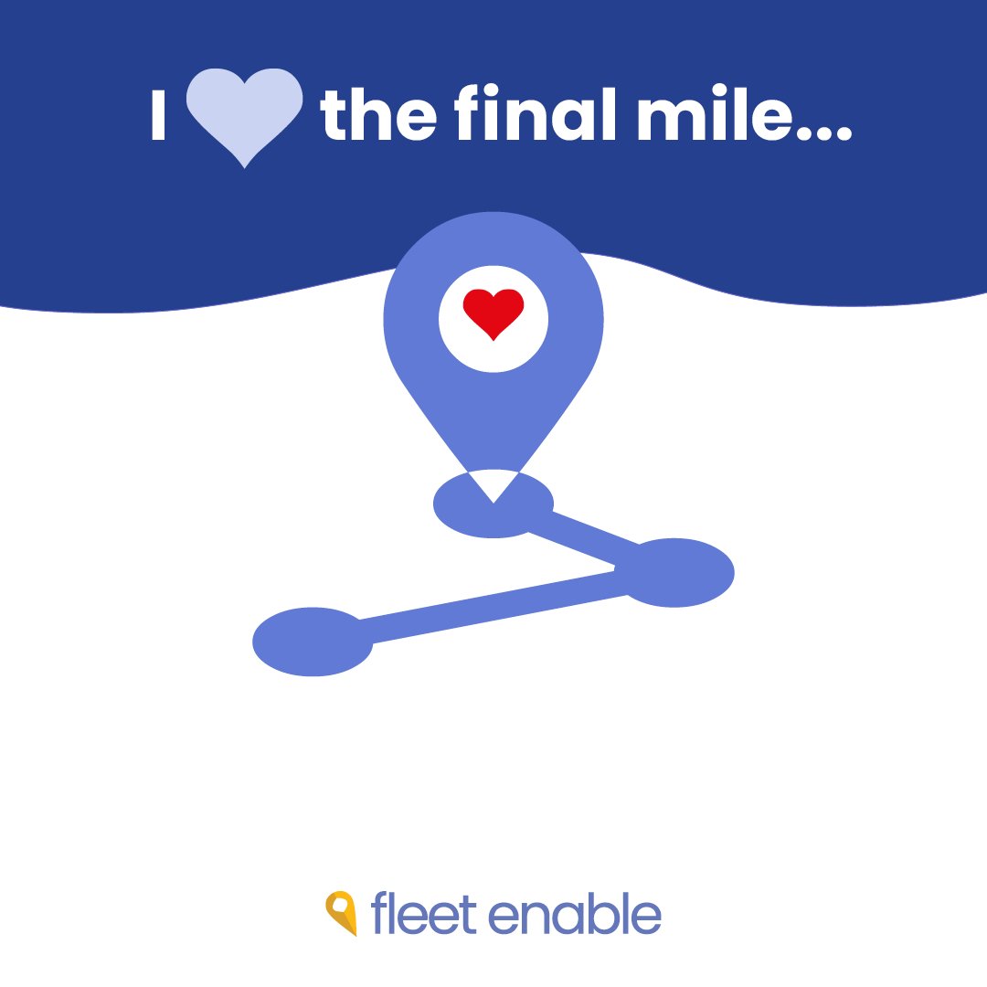 February is the month of love! 💘 What do you love about the #finalmile? We love seeing the evolution of technology in the industry to make deliveries and back-office management more efficient. Write a love letter about your favorite parts of the final mile in the comments!
