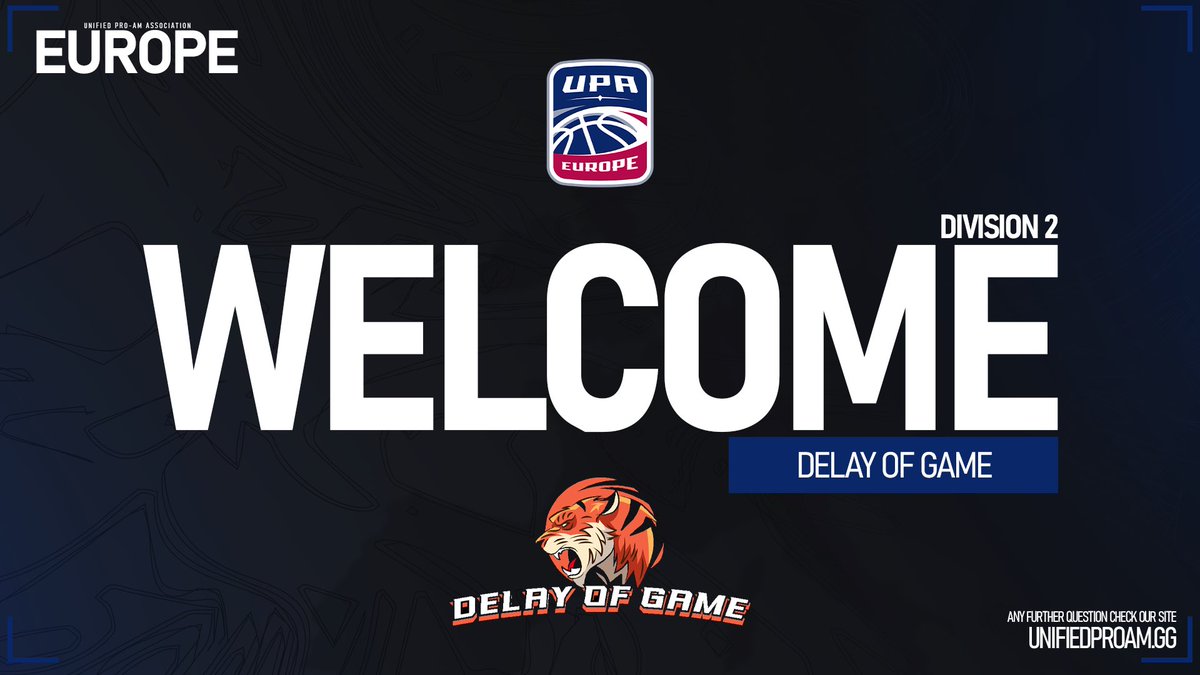 Unified Pro-Am Association (@unifiedproam) on Twitter photo ๐ต ๐๐๐๐๐๐๐๐ ๐ | ๐๐๐๐๐ ๐๐
๐๐๐๐
Please welcome @DelayOfGame2k to <a href="/UnifiedProAm/">Unified Pro-Am Association</a>โs Division 2:
<a href="/vBIiitz/">IIBIiitz</a>
<a href="/ChillnGravy/">M I</a>
<a href="/balgiill/">Balwinder Gill</a>
<a href="/vLiddlee/">Mike L</a>
@shirnen2009
Welcome! โค๏ธโ๐ฅ
#UPAEurope #Division2 ๐ต ๐๐๐๐๐๐๐๐ ๐ | ๐๐๐๐๐ ๐๐
๐๐๐๐
Please welcome @DelayOfGame2k to <a href="/UnifiedProAm/">Unified Pro-Am Association</a>โs Division 2:
<a href="/vBIiitz/">IIBIiitz</a>
<a href="/ChillnGravy/">M I</a>
<a href="/balgiill/">Balwinder Gill</a>
<a href="/vLiddlee/">Mike L</a>
@shirnen2009
Welcome! โค๏ธโ๐ฅ
#UPAEurope #Division2