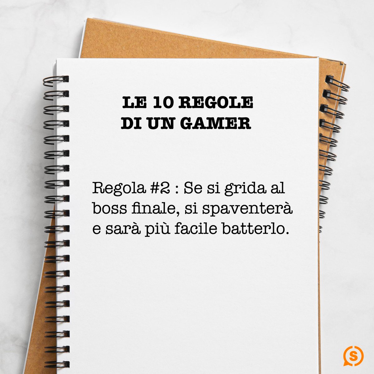Quando state per affrontare il boss finale, non dimenticate la regola #2 ✍️