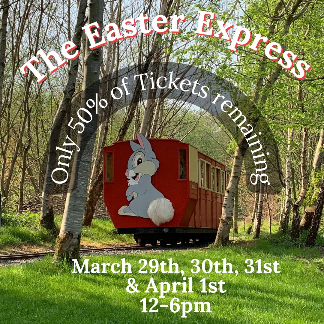 The countdown is on to Donegal’s biggest Easter Hunt 🐣 The Easter Express in Oakfield Park March 29th 30th 31st & April 1st from 12-6pm With just 50% of tickets remaining there's never been a better time to hop on our website to ensure your family have the best fun-filled…