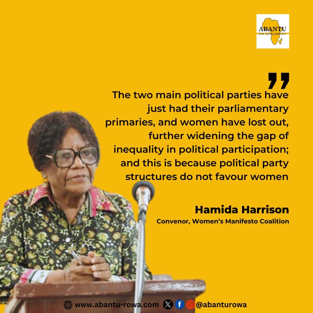 Women inclusion in political spaces is NECESSARY!

#womencan #womeninpolitics #ghanawoman #includewomen #ghana #abantufordevelopment