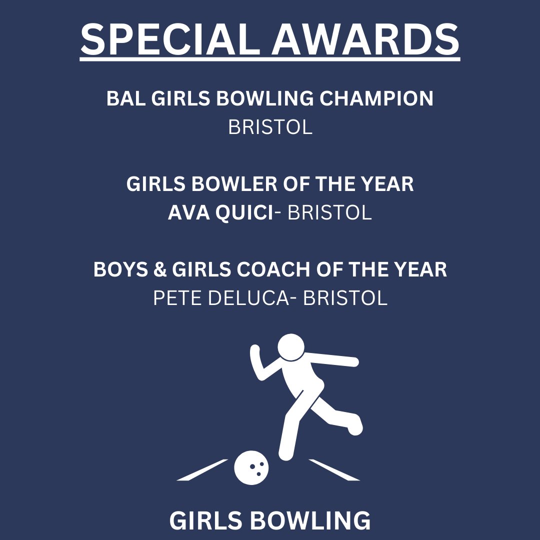 Congratulations to all the athletes on coaches on the Girls Bowling season! Here are your All-League Honors!🎳🏆