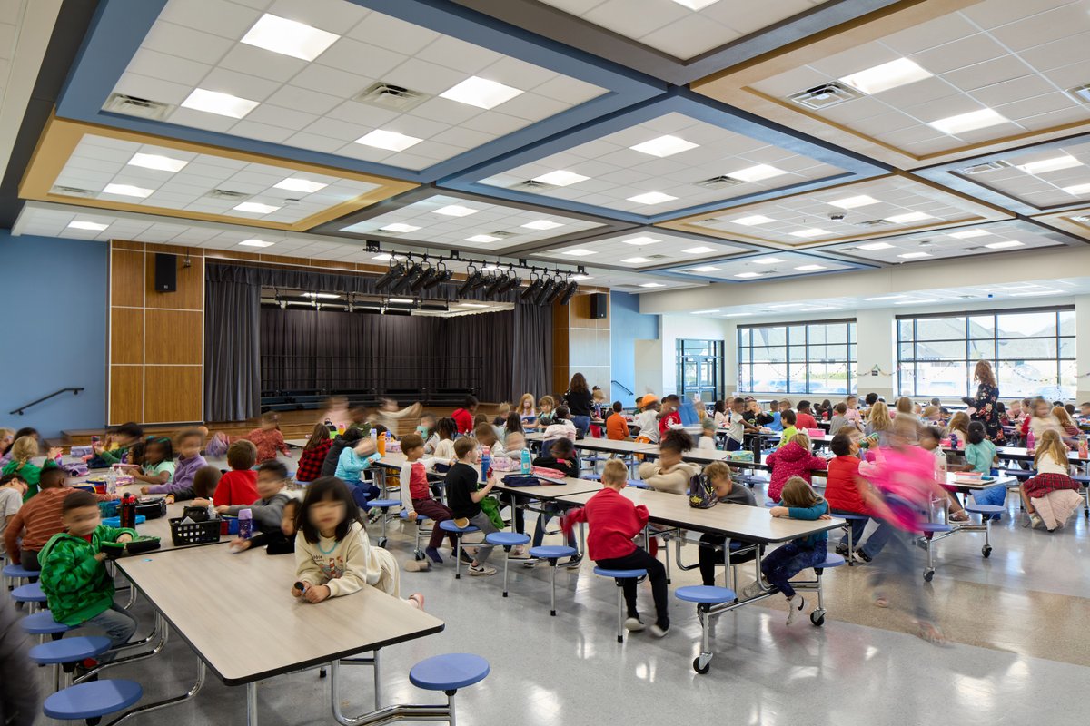 CorganInc's tweet photo. Building futures, connecting communities. @mckinneyisd's 22nd elementary school is vibrant, accessible, and community-oriented.

Learn more about this space where students, families, and teachers connect in a spirit of shared values: https://t.co/CHvZzaAmx5

#corgan #architecture https://t.co/3QNhvtrxFv