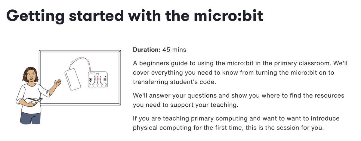 💻WEBINAR 27 Feb! 👩‍💻Getting started with the #BBCmicrobit👨‍💻 👉Everything you need to know from turning the micro:bit on to transferring student's code. 👉We'll answer your questions & show you where to find resources to support your teaching. microbit.org/teach/events/g… #teachers
