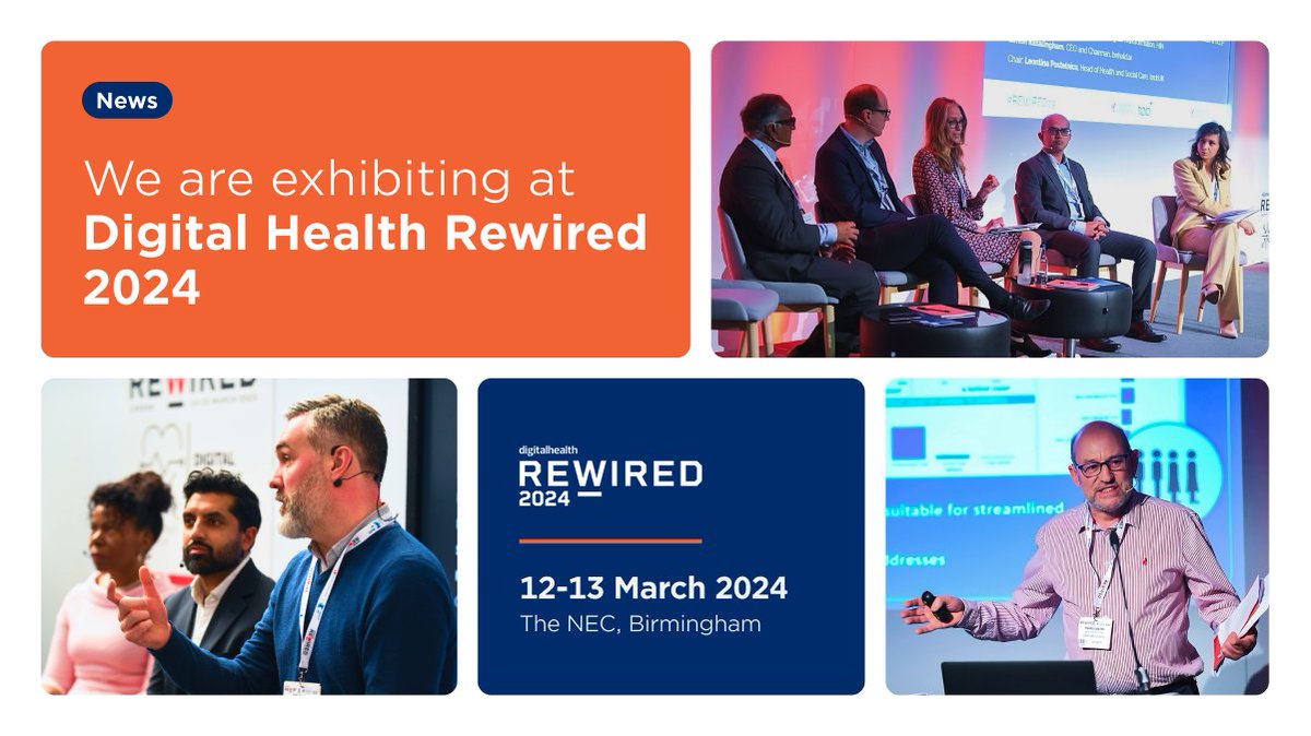 Looking forward to being back at #REWIRED24 again! It's great to network with peers and discuss developments from across the digital health arena. Pop by stand H14 to learn how our standards are helping to improve safety and efficiency in healthcare. hubs.la/Q02md0rk0