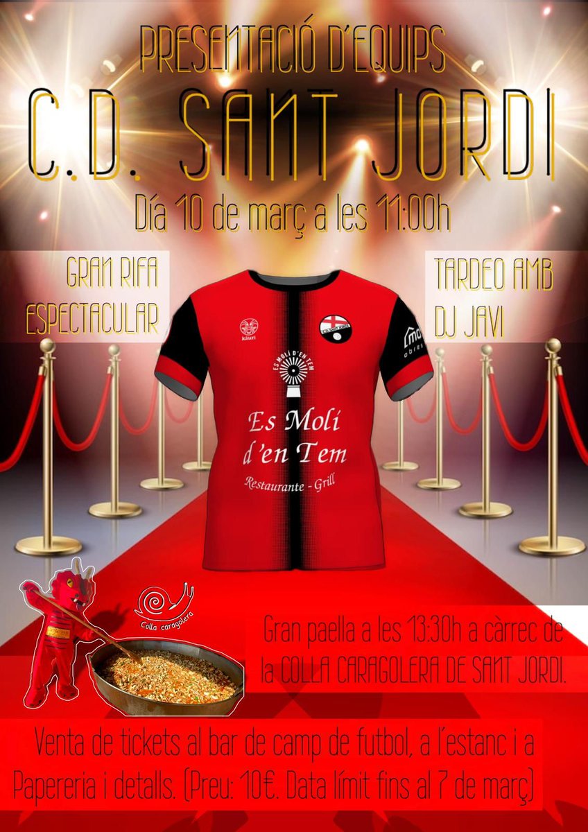 Vos esperam..... No podeu faltar