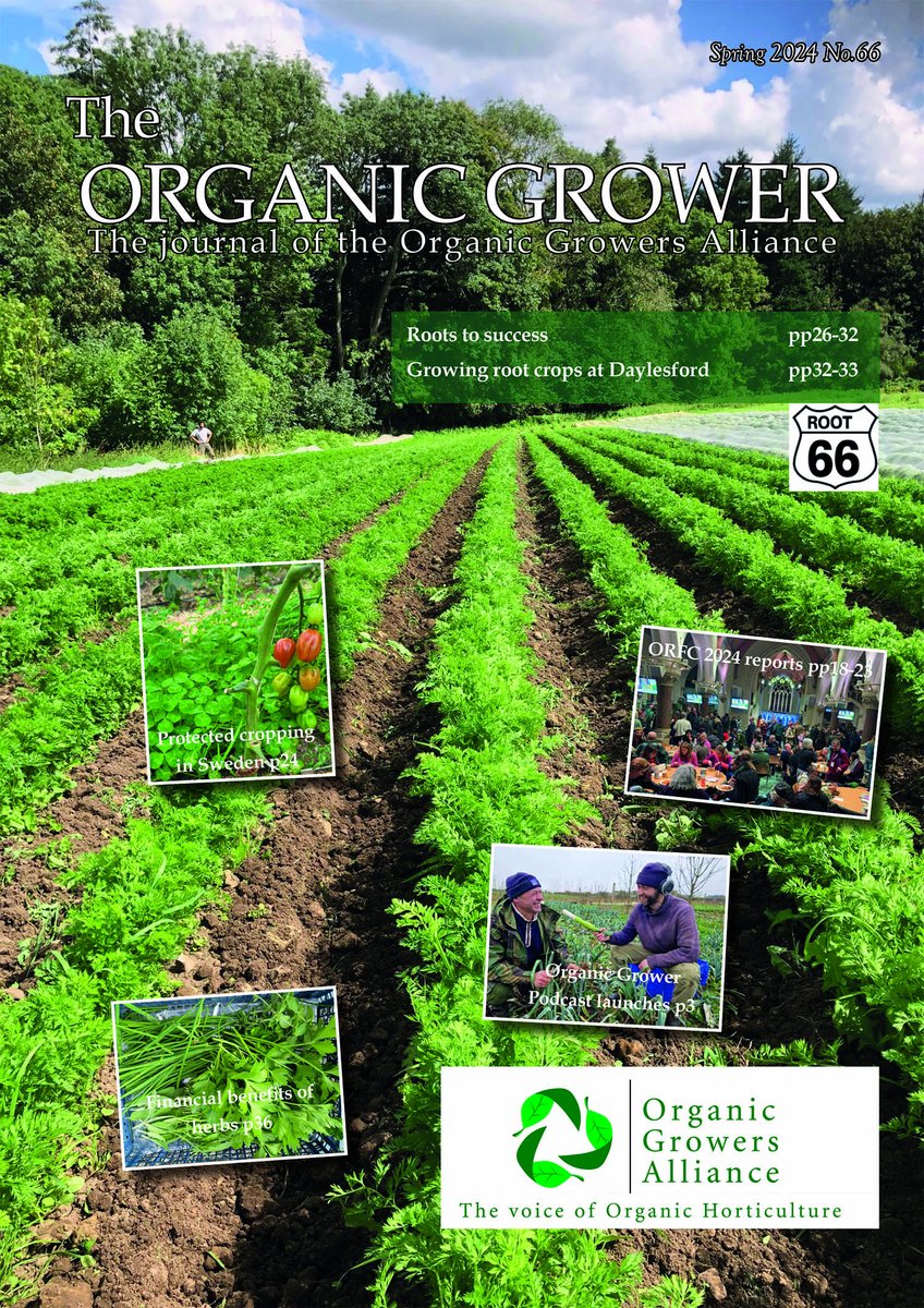 Spring is on its way! The Spring #OrganicGrower No.66 is at <a href="/SeacourtLtd/">Seacourt</a> our new printers. You need to be a member to get a hard copy. organicgrowersalliance.co.uk/membership/