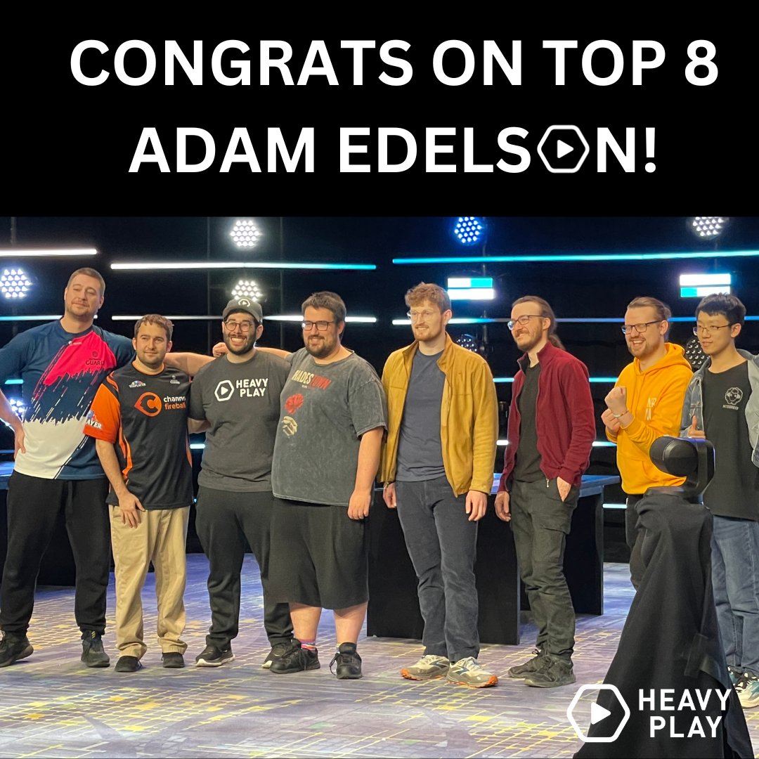 🎉 HUGE CONGRATULATIONS to Adam Edelson (@_goblinlackey) on making Top 8 of #PTKarlov ! 🤩 We're extremely proud to support him on his big accomplishment and loved seeing our CURV sleeves in action on the Sunday stage in Chicago! 💜