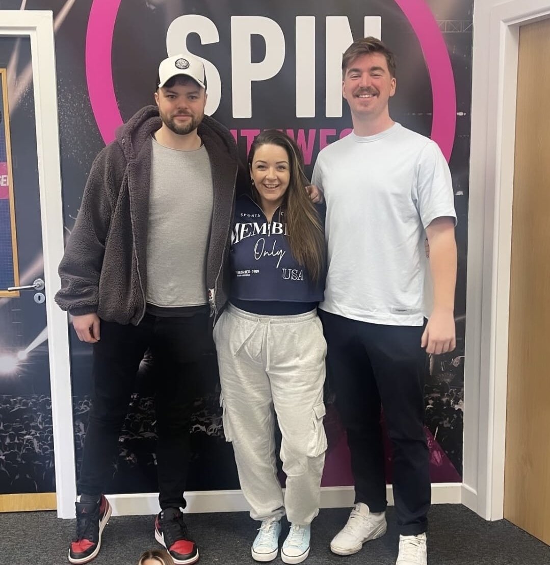 Big thanks to @katiesheehan87 for havin us on @SPINSouthWest over the weekend! ‘Black Room’ out Friday 🖤⏳