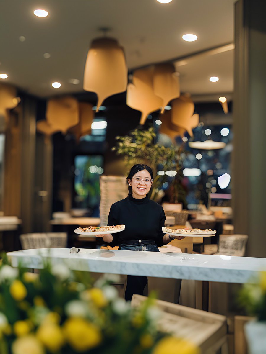 Serving up Smiles 🍕😊
 Come taste the happiness at our place today! #PizzaWithASmile #Pizza #Happy #Foodie #London #Canningtown