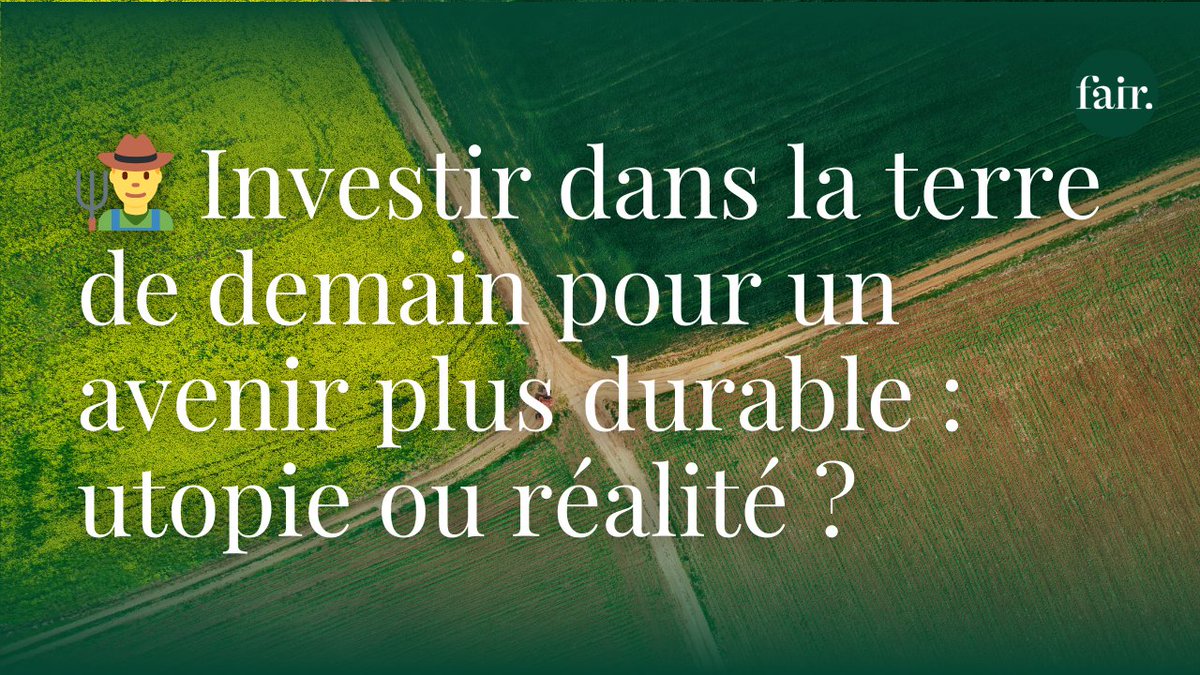 Label_Finansol's tweet photo. Grâce aux foncières solidaires agricoles, votre épargne peut soutenir la terre de demain ! Comment ça marche ? ⤵ 
On vous explique tout dans le dernier numéro de notre newsletter "5 minutes pour comprendre la finance solidaire" : https://t.co/9agd07niWa] #agriculture https://t.co/sF9nuu9Ofj