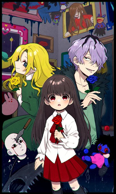 ギャリー(ib) ,イヴ(Ib) 「[ Ib All Alone ]my ib piece for