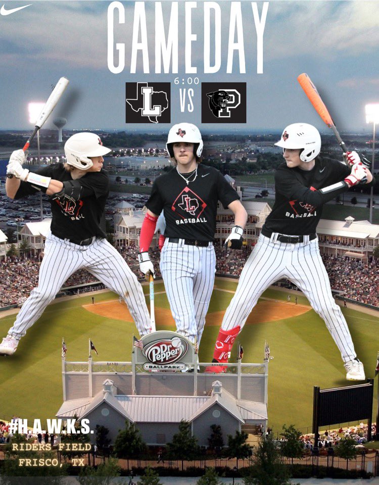 It’s gameday! We will head over to <a href="/RidersBaseball/">Frisco RoughRiders</a> today to take on Princeton tonight at 6 PM.

#HAWKS