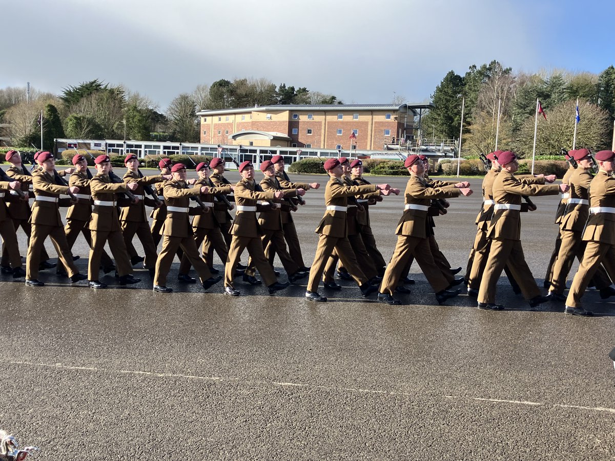 Congratulations and welcome to the family to all the members of Rhine and Tamera platoons who had their Pass Out Parade on Friday. It was a privilege to attend to speak to this new generation of paratroopers and their families. We look forward to seeing you all in Colchester.