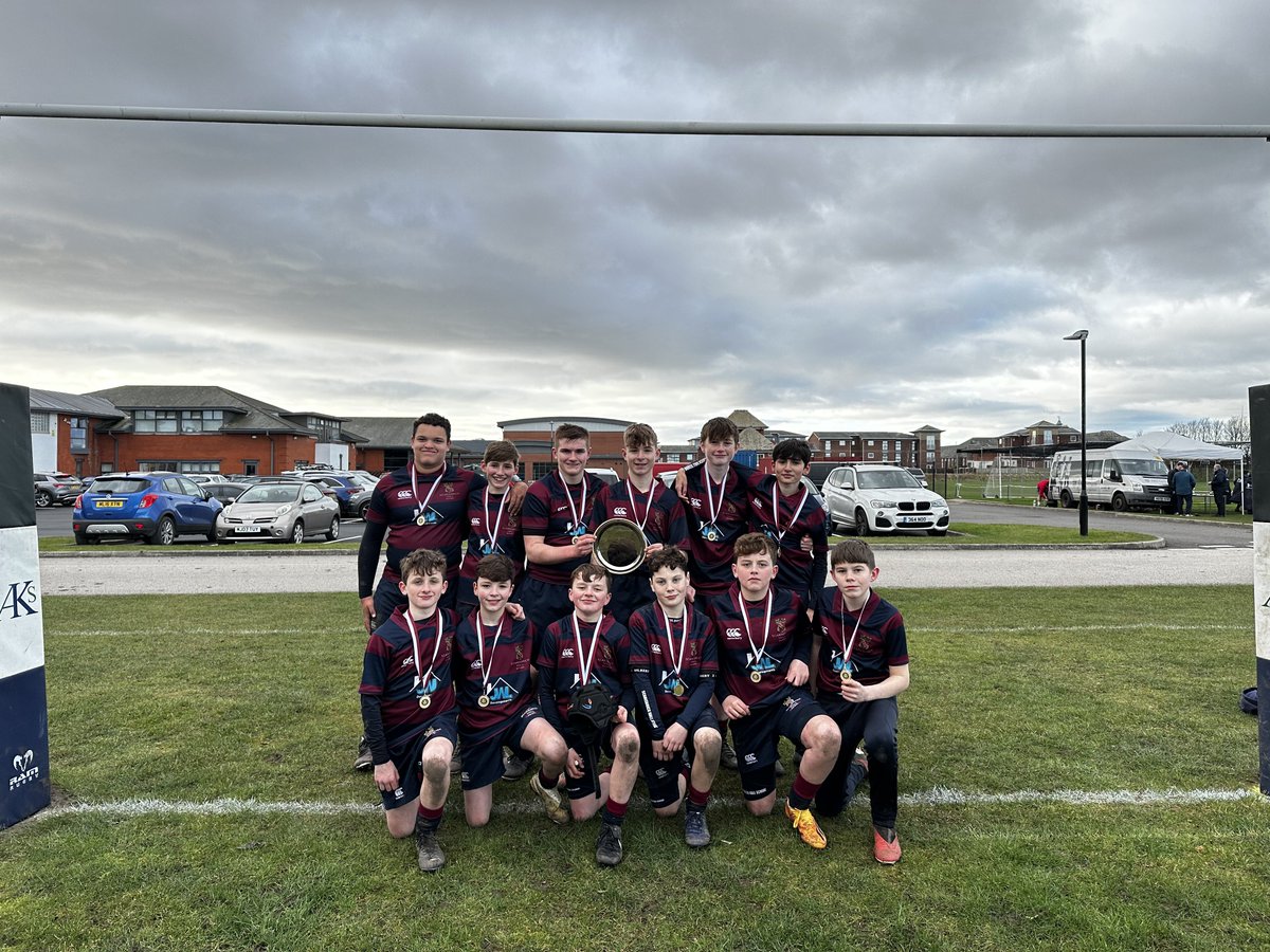 👏 Congratulations to Year 8 who have won the AKS Sevens Plate.

👉 Plenty of great games, fantastic performances and loads of try’s. We have throughly enjoyed ourselves today. Thank you to @AKSSport for hosting a great day.