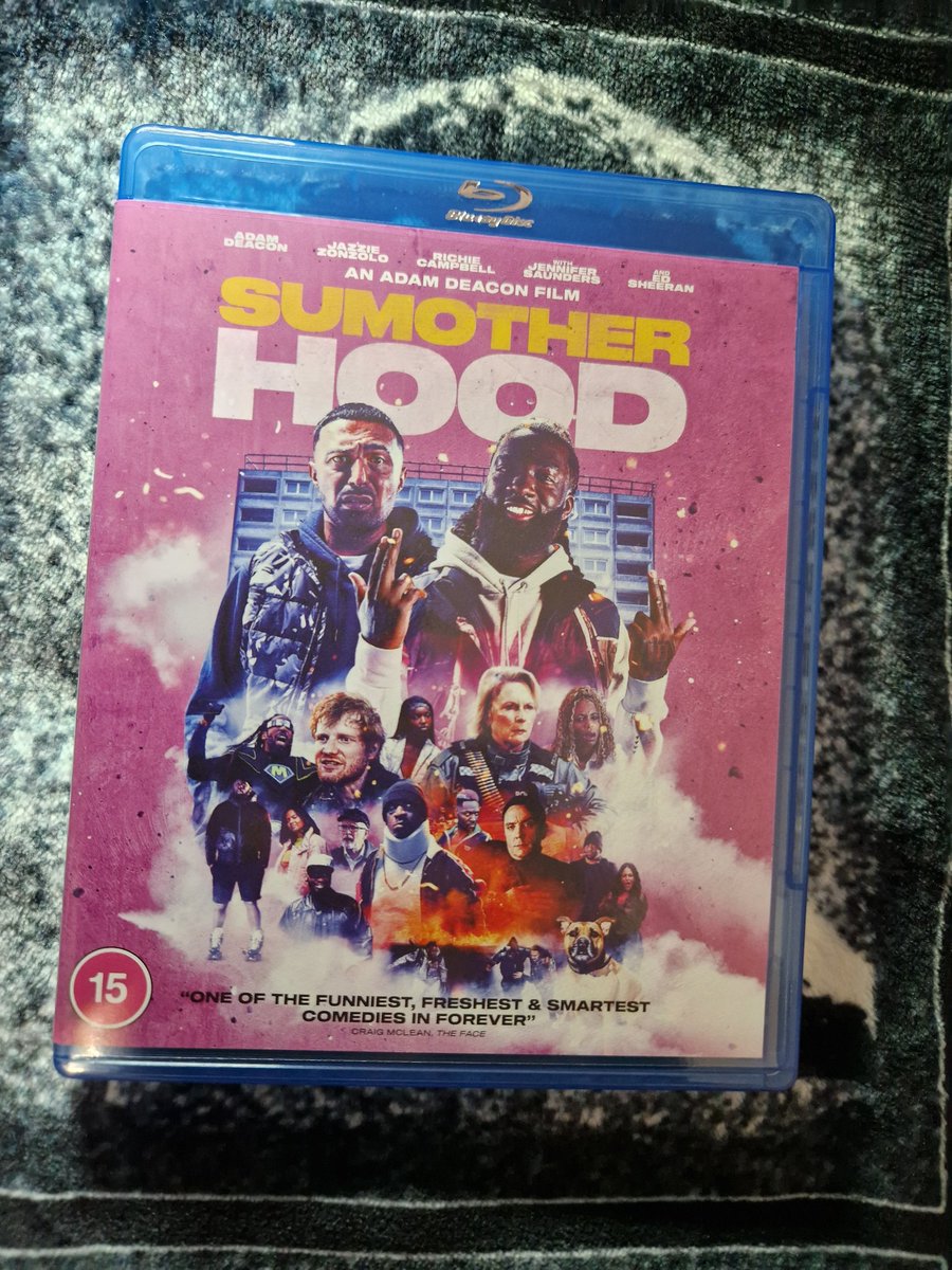 This Came Today 📀 
@sumotherhood  @realadamdeacon 
@Jazziemovement

@ParamountUK

#Sumotherhood #HoodMovie #UKFilm #UKMovie