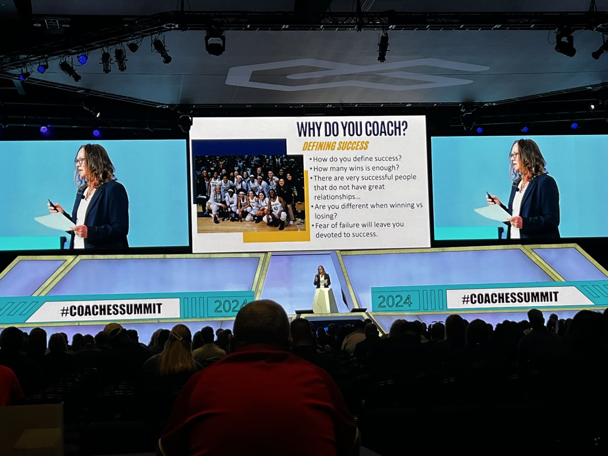You don’t get burnt out because of the parents. You don’t get burnt out because of the kids. You don’t get burnt out because of the losses. You get burnt out because you forgot your WHY! 🔥 - Debbie Harris - McKinney High Head Women’s Basketball Coach #CoachesSummit
