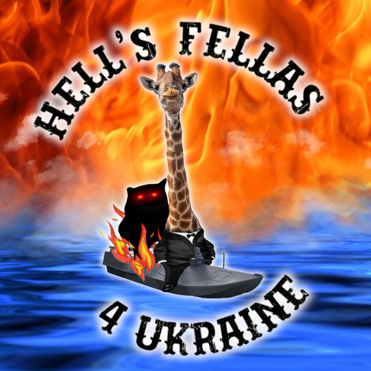 #NewProfilePic by @bopandy1 🤩🔥 #HellsFellas for #Ukraine #SeaBaby 💙💛