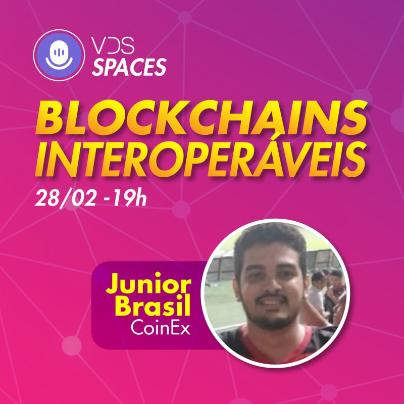 vdsacademy's tweet image. Vamos animar esta semana?🎉

📅Nesta quarta-feira teremos como convidado especial o @jgbjunior_ da @CoinexPortugues!

🎆Teremos o privilégio de debater com o @gabekoin, @jgbjunior_ e o @parachainboy sobre blockchains interoperáveis, @Polkadot + Parachains e muito mais.

Já ativem…