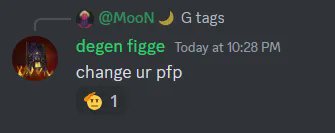 You know its gonna be an EPIC week,
Wen <a href="/mfigge/">figge</a> asks you to change your pfp in the <a href="/10KTFshop/">Wagmi-san</a>  discord!