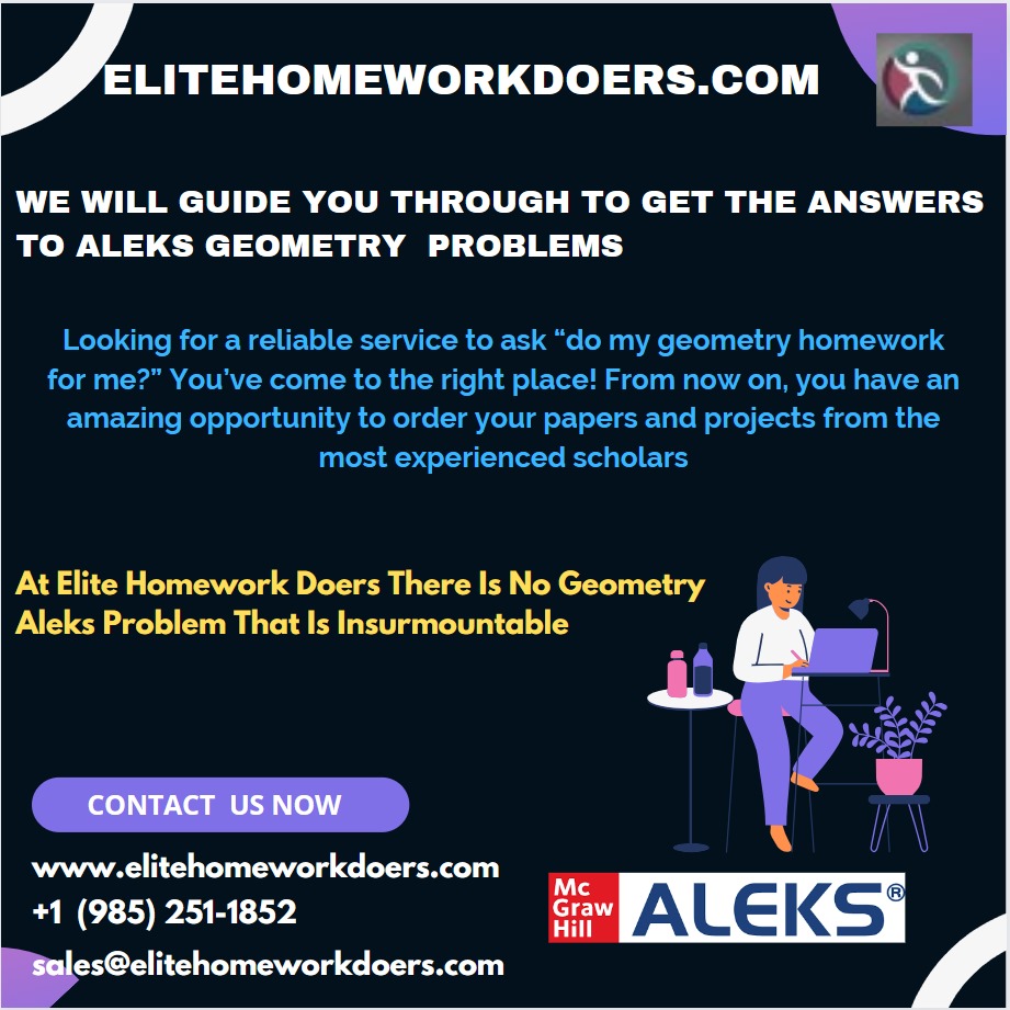 elitecontent925's tweet image. We will guide you through to get the answers to Aleks geometry problems.
#geometry #geometryhomework #geometryhomeworkhelp #assignment #homework #geomertytest #geometrydash #geometrydashmemes #domyhomework #domyhomeworkforme #assignmenthelp #assignmenthelper
