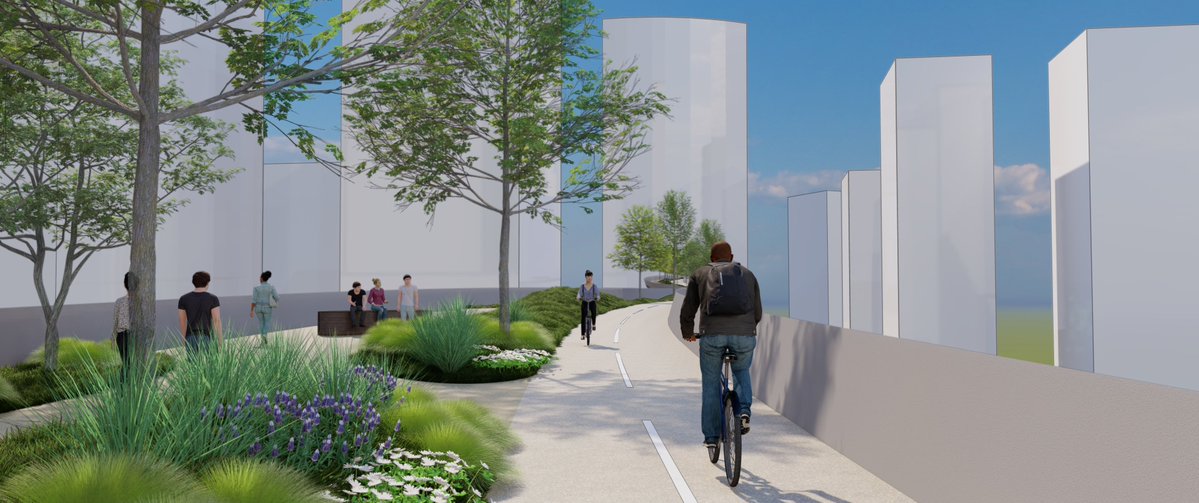 You’re invited to participate in our online open house for the Grand Connection Crossing! To learn more and share how you would use the bridge to walk, bike and roll over Interstate 405, complete the survey at engagingbellevue.com/i405-crossing.