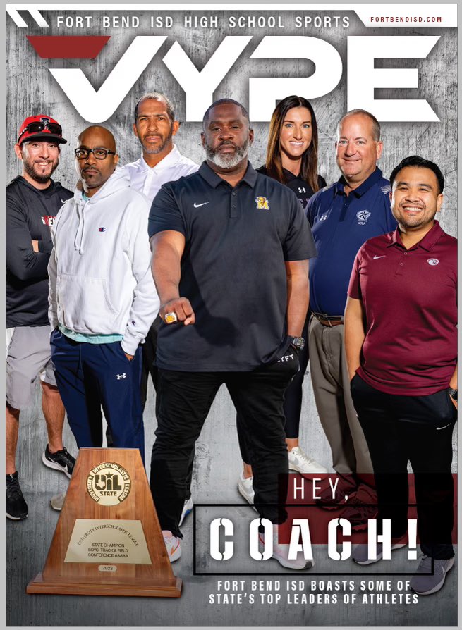 FBISD ATHLETICS NEW COVER ALERT 🔥🔥
Never underestimate the power of a coach.