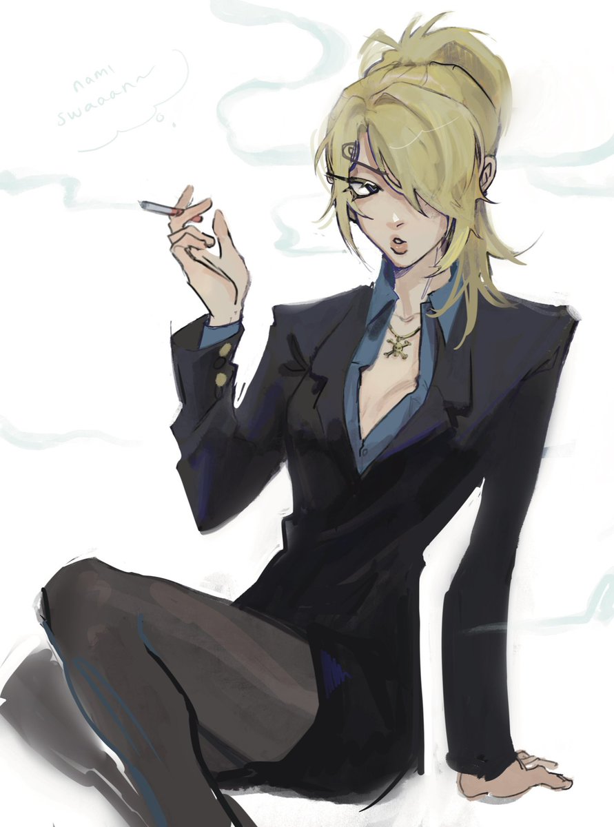 She’s looking at nami #sanji #optwt