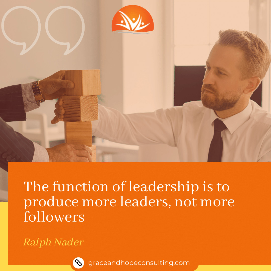 The function of leadership is to produce more leaders, not more followers
~Ralph Nader

#LeadershipEmpowers #LeadToInspire #CreateLeadersNotFollowers #EmpowerThroughLeadership #LeadershipRevolution #FosterLeadershipCulture