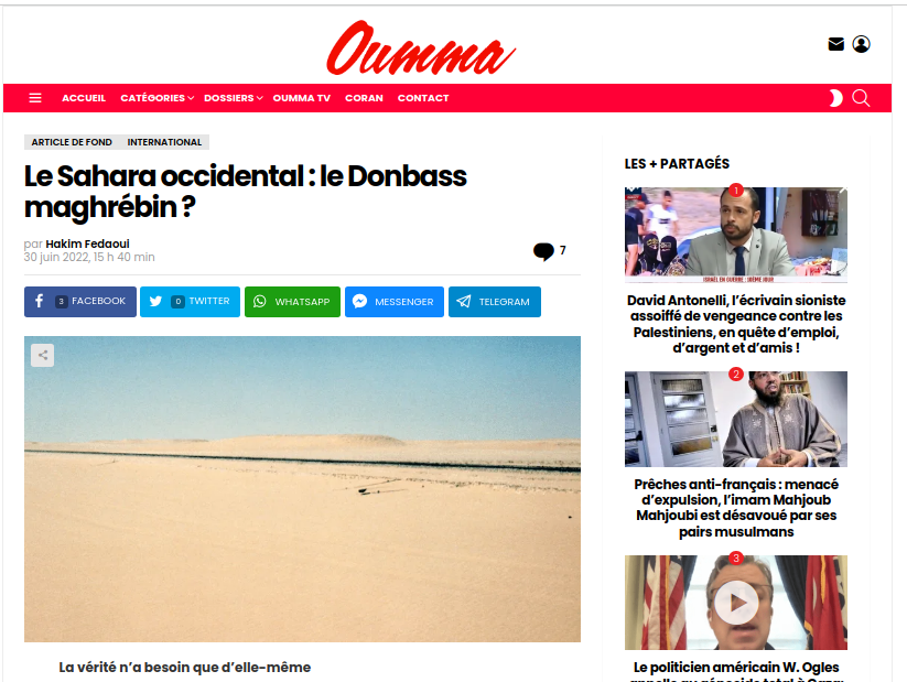 Morocco Intel tweet media