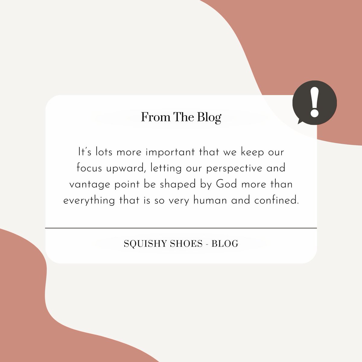 sarahbowling's tweet image. From my recent blog post, "Squishy Shoes". Go check it out on my website!
-
-
sarahbowling.org/squishy-shoes/
#Christian #ChristianBlogger #GodsDesign #FaithQuotes #FaithJourney #Bible #Amen