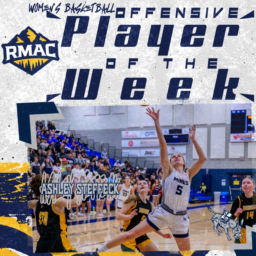 RMAC_SPORTS's tweet photo. Steffeck averaged 28 points this weekend and made 1⃣7⃣-for-1⃣8⃣ FT to become the new career and single-season Oredigger leader in made free throws!

#HelluvaEngineer | #EverythingElevated https://t.co/psfy6T2oIM