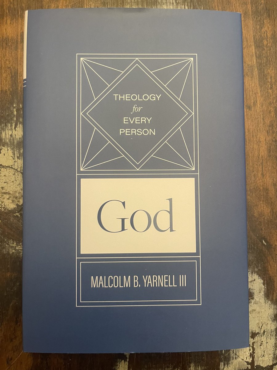 Excited to get my hands on <a href="/MusingsOnChrist/">Malcolm Yarnell</a> newest book.