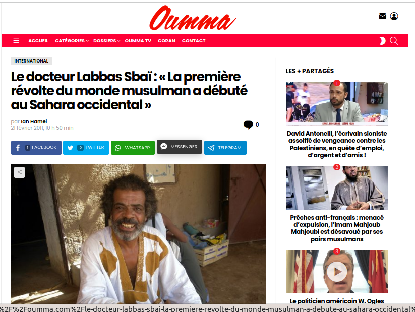 Morocco Intel tweet media