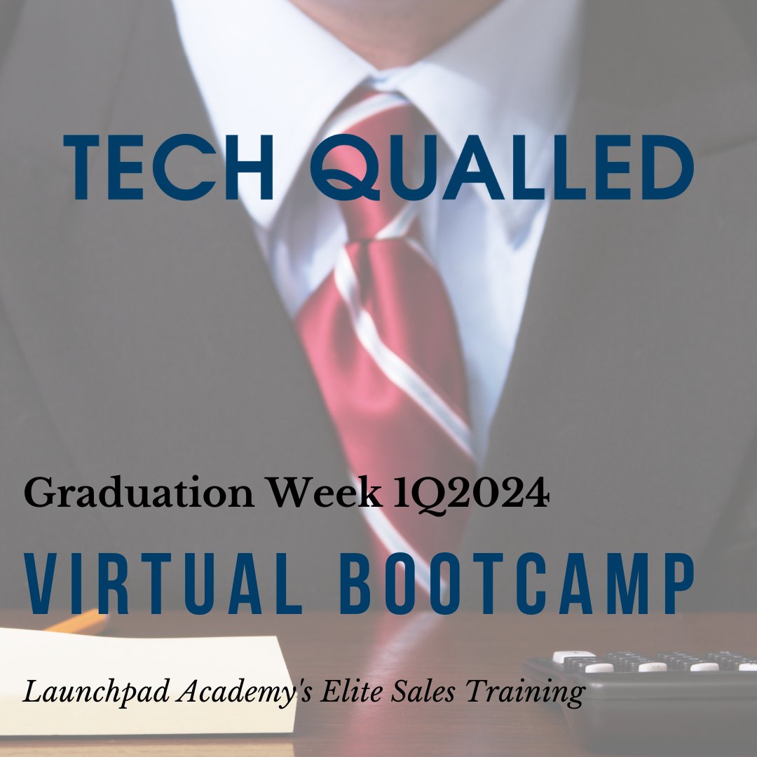 We kicked off Day 1 of Virtual Bootcamp, our final graduation week, packed with sales role plays!

Thank you Bill Davenport | NETSYNC for working with our sellers on storytelling, territory planning, comp plan, CRM, gatekeepers, Meddpicc, & more!

#hiremilitary #hireveterans