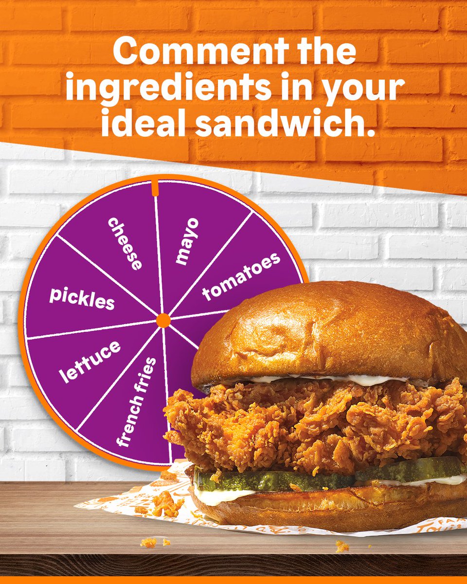 popeyesjm's tweet photo. These are your ingredients, build your perfect sandwich.
#PopeyesJamaica #ChickenSandwich #GoodFoodAKeep https://t.co/Q64jqmqWEb