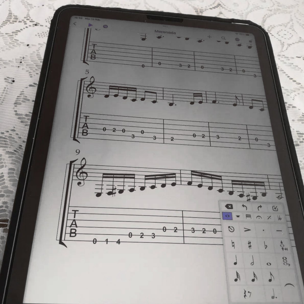 AvidSibelius's tweet image. 📱 Free iPad app
📷 instagr.am/jpfz_guitar
▶️ avid.com/sibelius

#ipad #freeapp #musicnotation #avidsibelius #sheetmusic #composer #sibelius #avid