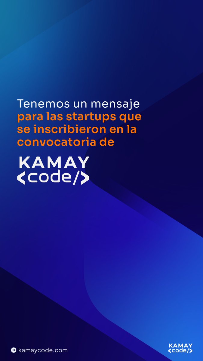 KamayVc's tweet image. 🚀 ¡La convocatoria de startups está oficialmente cerrada!

📍 Nos vemos el 13 de marzo en Espacio R (Av. México Coyoacán 40, CDMX) para #KamayCodeCDMX. Regístrate ahora bit.ly/3R3sZ5A y sé parte de esta experiencia única! 🔥