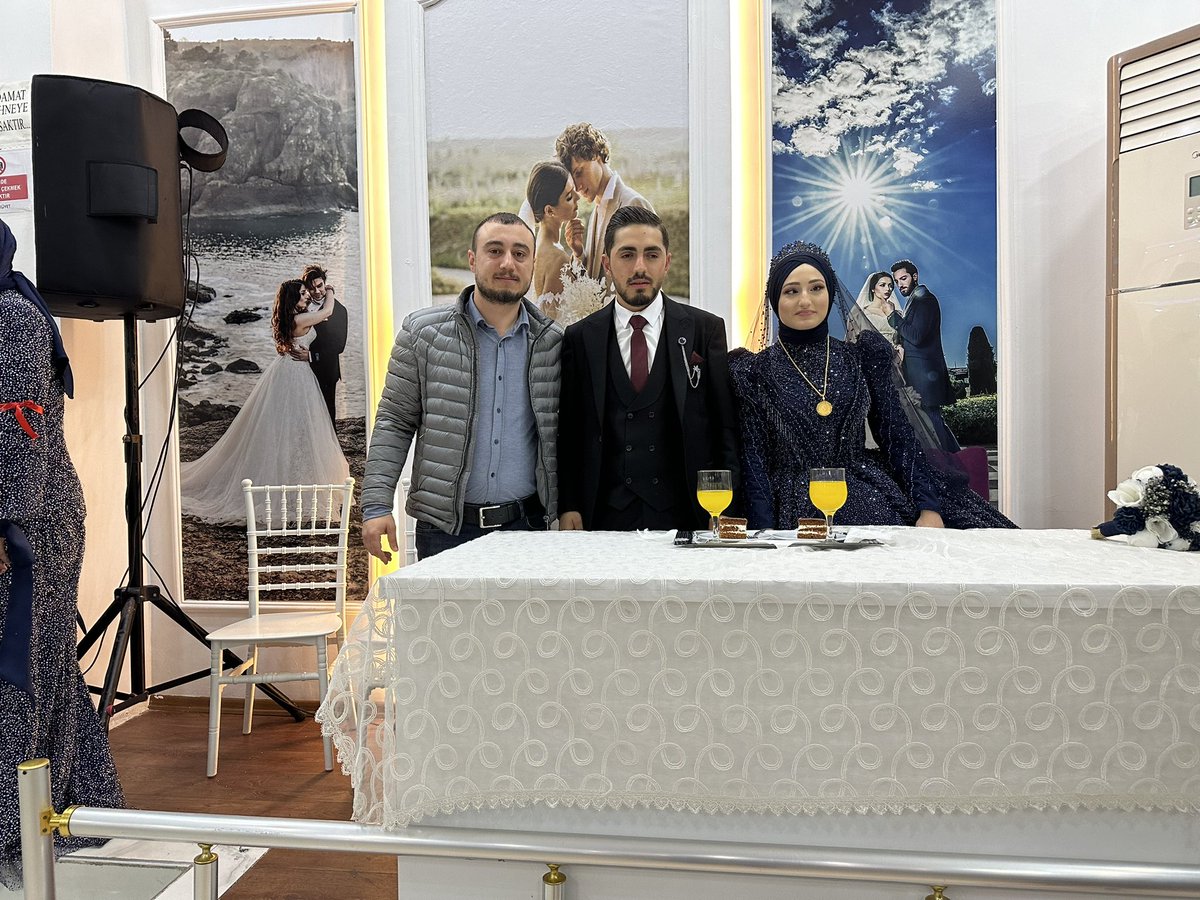 Dayım Sait Tüfenci’nin oğlu genç Kardeşlerim Diyar &amp; Ülkü’nün Düğünlerine katıldık; Allah Mutlu mesut etsin İnşallah 🙏