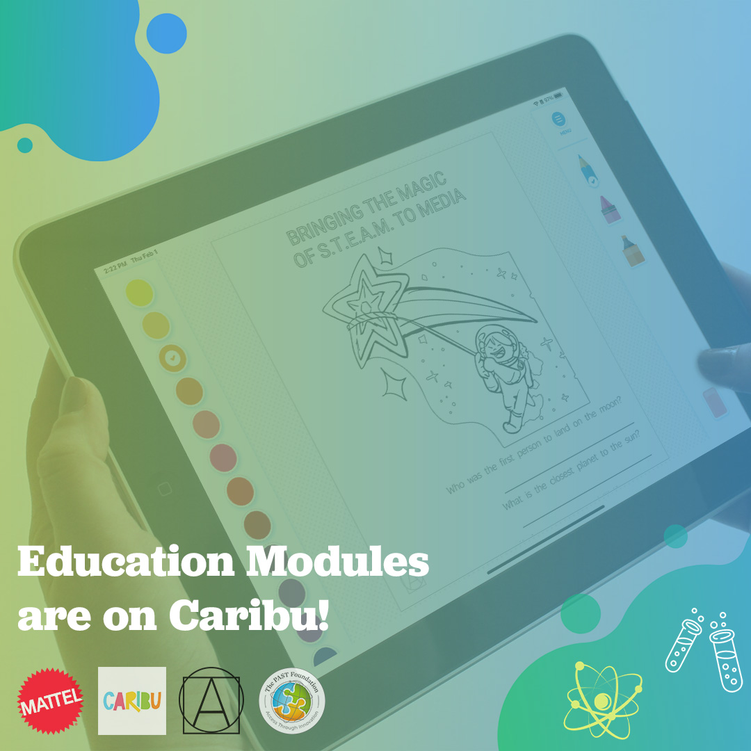 Access coloring books and additional education modules to pair with your reading! Download the Caribu app at caribou.com 

#PASTFoundation #Adastramedia #caribu #kidsapp #caribuapp #stemmedia