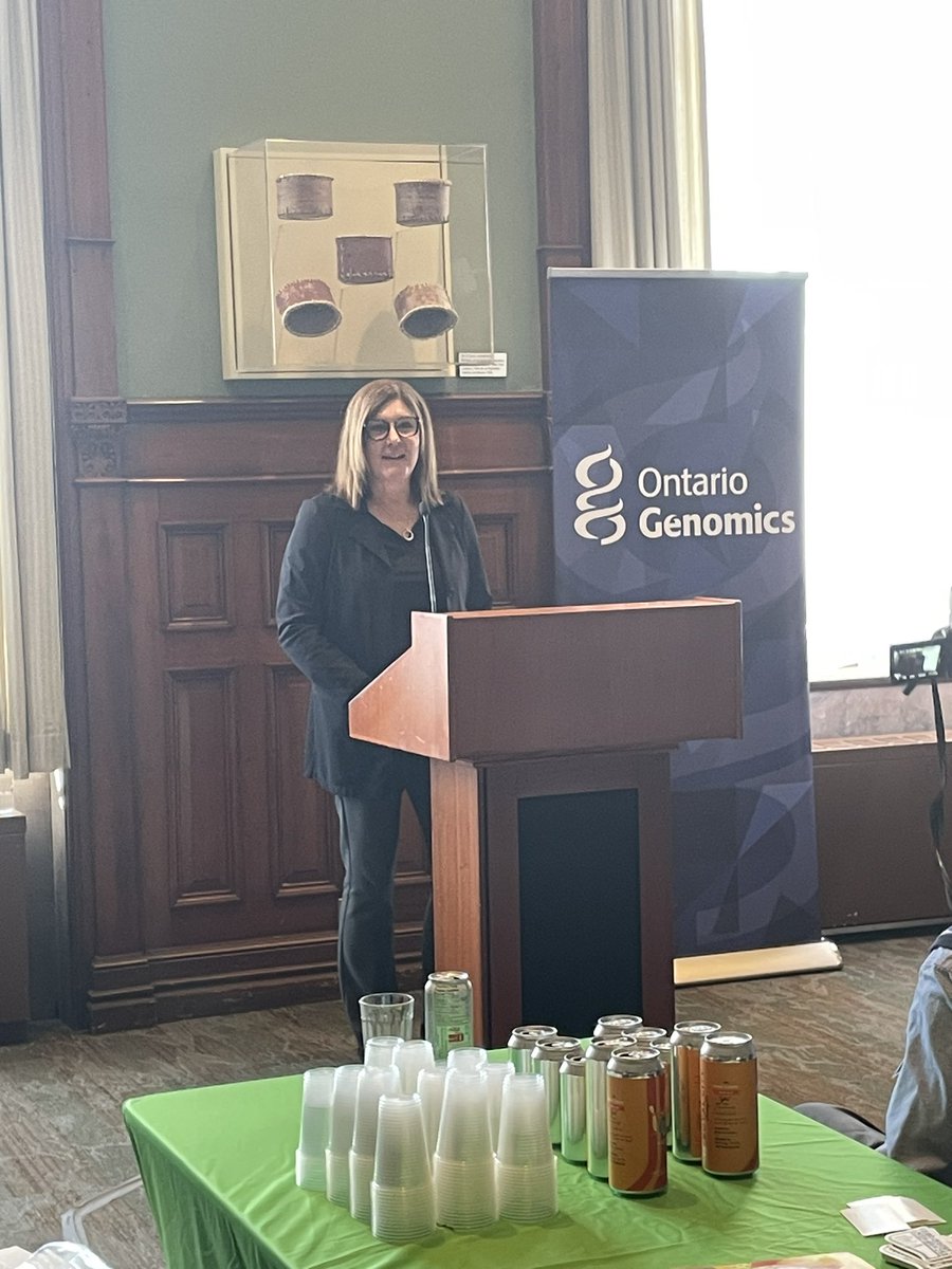 Honoured to have sponsored and spoken at today's Genomics Advocacy Day reception at Queens Park. Ontario Genomics continues to pave the way for groundbreaking research and business development in our province. 🧬 #OntarioGenomics