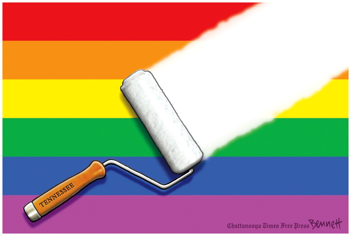 BennettCartoons's tweet photo. 2/27/2024- Tennessee #LGBTQ #Tennessee #TNHB878 #TNSB2696 #TNSB0003 #TNSB1237 #TNHB727 #TNHB1269 #TNSB1440 #TNSB102 #ICouldGoOn https://t.co/2hEgrBzAb3 https://t.co/M83uqLXjHF