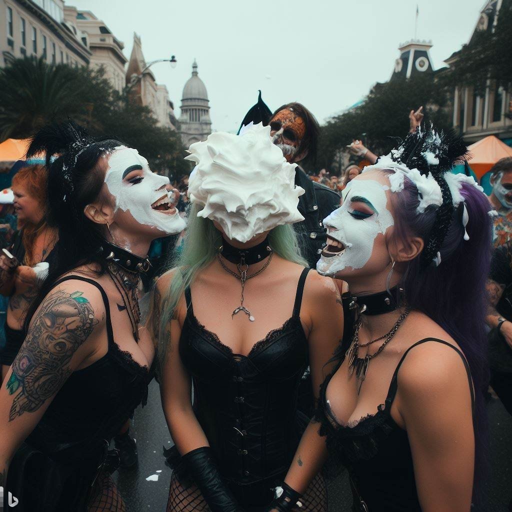 paiintheface's tweet photo. Goth pies in the face part 2

#pied #pieintheface #piedintheface #piesintheface #gunged #slime #wam #splosh #girlpied #tortanacara #slimed #gunge #wetandmessy https://t.co/46i3HwO1o5