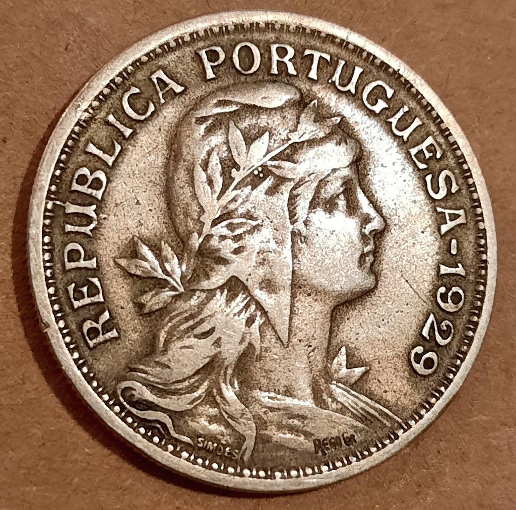 🇵🇹 1929 Portugal 50 Centavos 🇵🇹