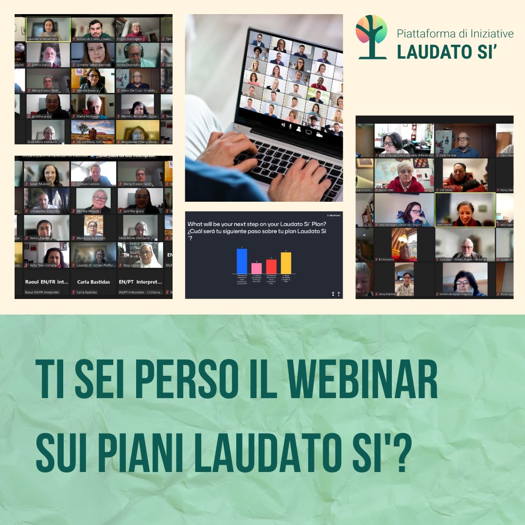 Piattaforma di Iniziative Laudato Si' tweet media