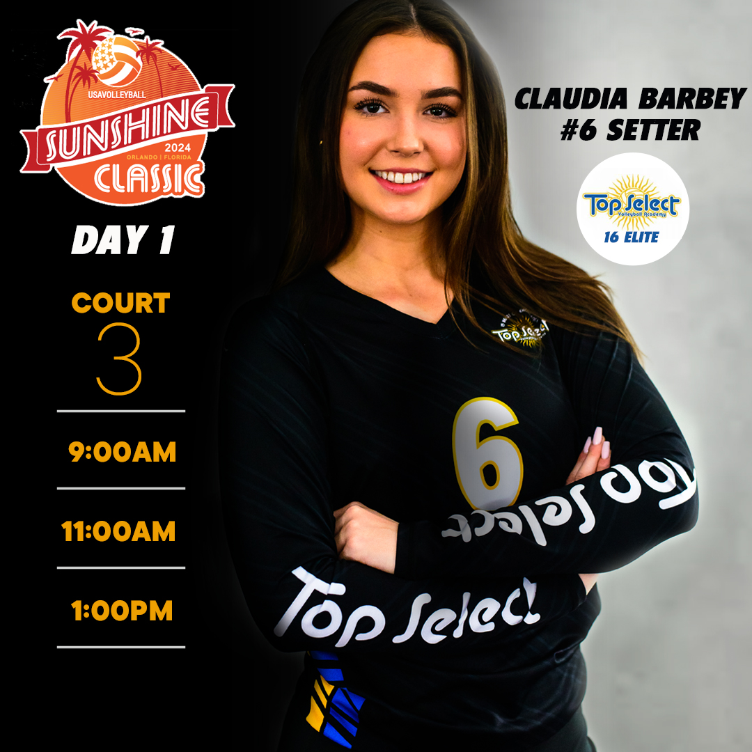 claudiabarbeyvb's tweet photo. The schedule is out! Ready for ☀️ and great competition this weekend. 🏐💪 #6Setter https://t.co/JB4tiMCj1K