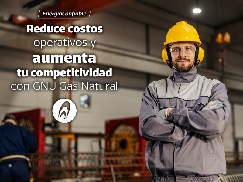 🔥💰Ofreciendo una eficiencia energética excepcional a un costo significativamente menor, el gas natural es la elección inteligente para industrias que buscan maximizar su rendimiento mientras minimizan gastos. 

Contáctanos para más información: bit.ly/3gQC5zJ
