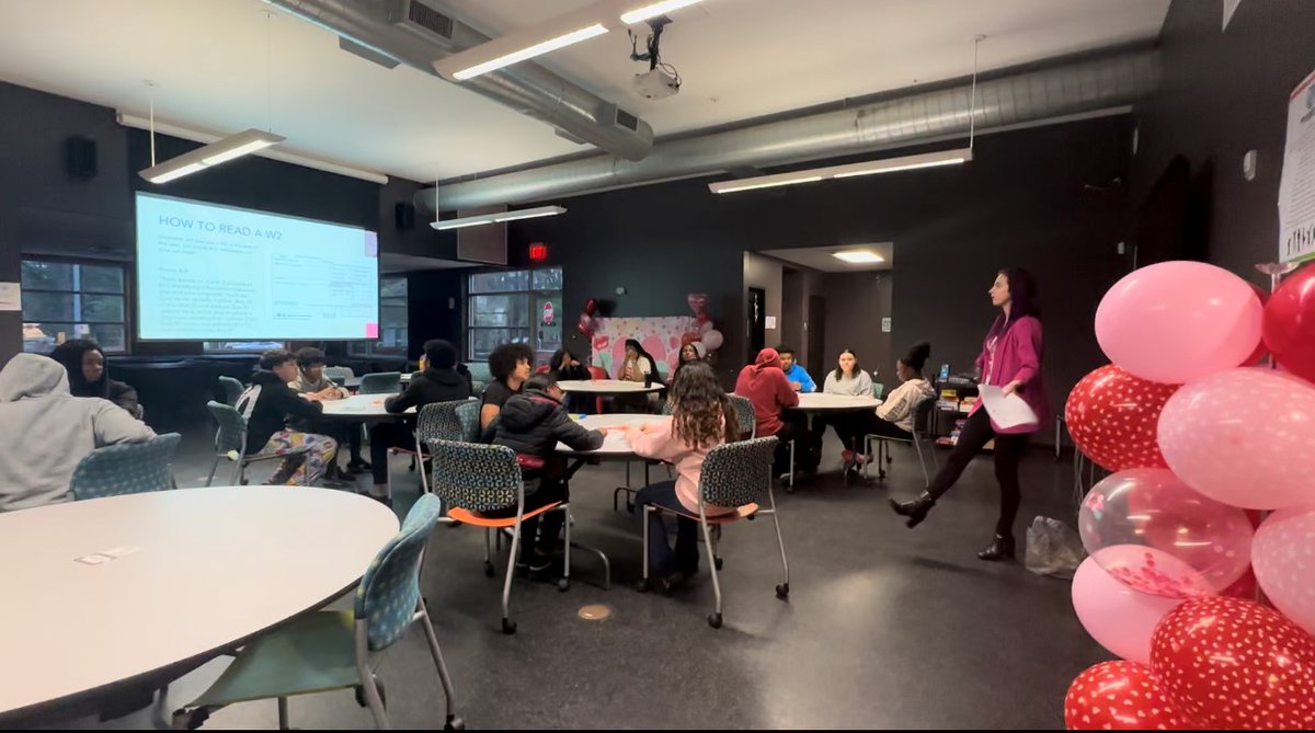 📚✨ Financial education in full swing! We had the incredible Mary Murphy, CPA, drop some serious knowledge at the Teen Center. Our teens are now tax-savvy thanks to an eye-opening session on taxes, W-2s, and more! 💡💰 #FinancialLiteracy #EmpowerTheFuture #SmartMoneyMoves
