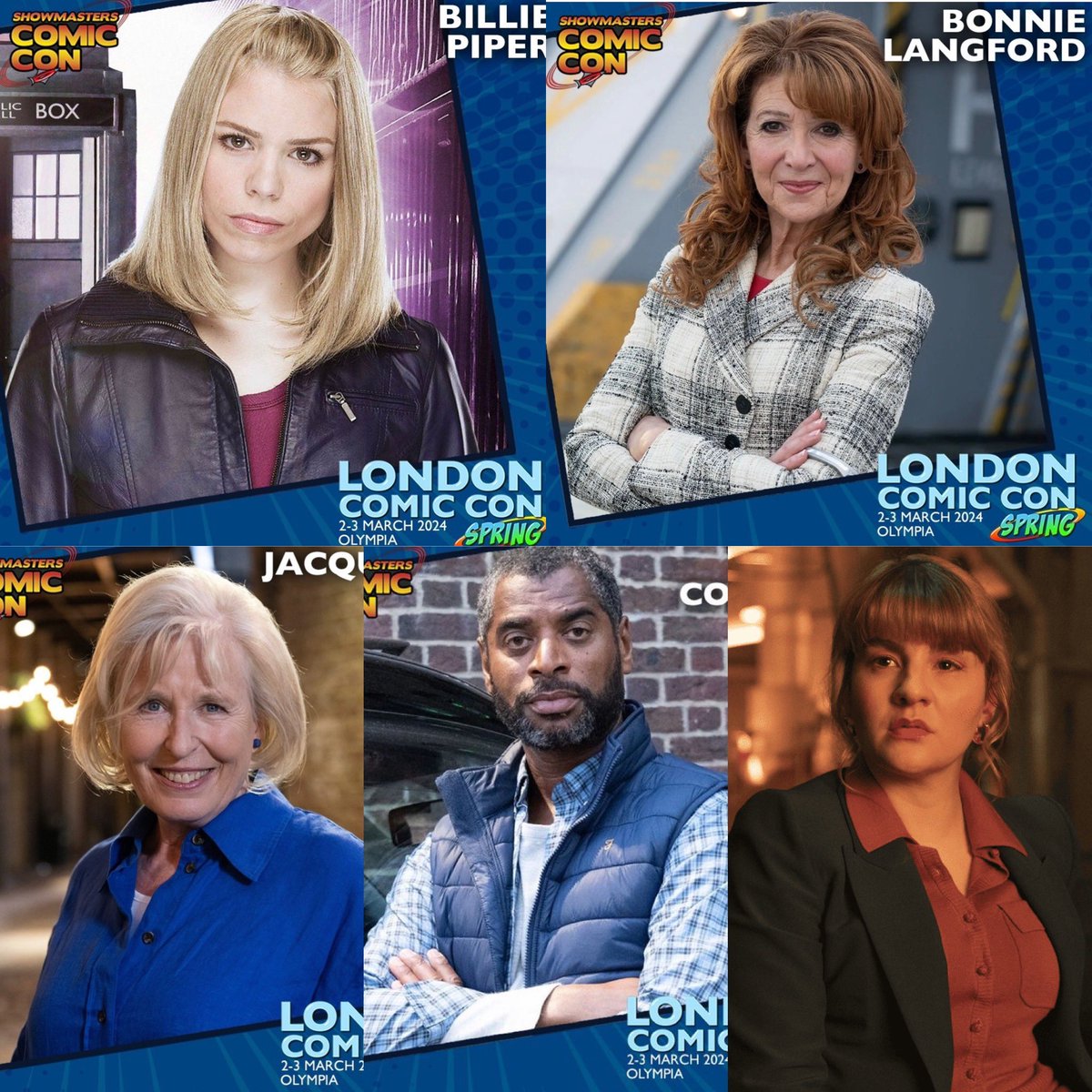 timelorddavidjw's tweet photo. My @Showmasters #lfccspring photo ops 💅 I’m there both days 🎫 #DoctorWho
We’ll call it Bionylaunirleycon in a similar fashion to Jodiecon or Mandipcon 💅 https://t.co/Eoh3hoF8Aw